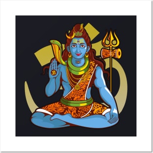 Shiva India Deity Posters and Art